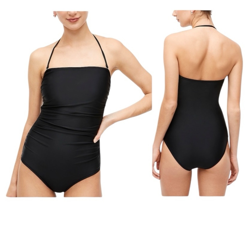 J.Crew Factory Women’s Strapless one-piece swimsuit NWT Size L Large